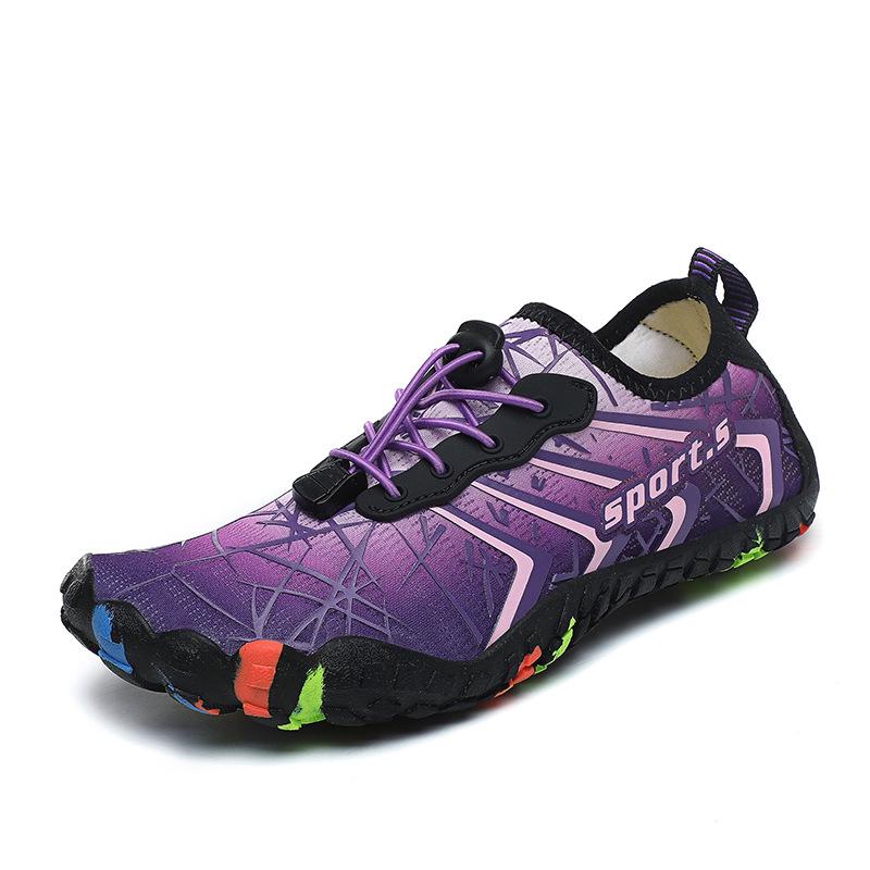 Unisex Quick-Dry Outdoor & Indoor Five-Finger Shoes for Hiking, Yoga, and Water Sports.