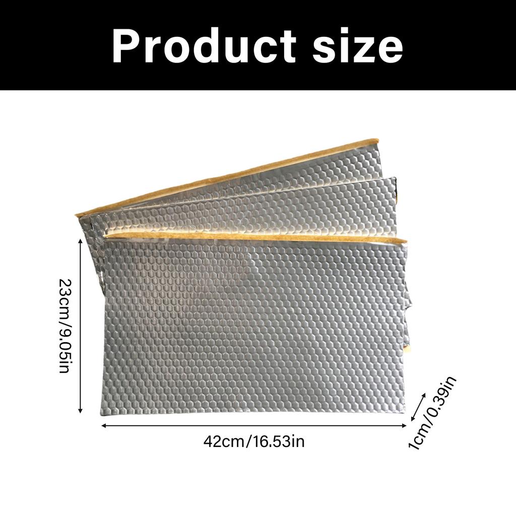 Automotive Soundproofing Sheet Vibrations Damping Fire Retardant Polyester Fiber Layer For Door Floor Trunk