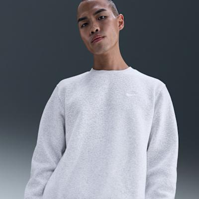Nike Sweatshirts Men s Gray Crew Neck Moderate S