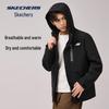 Skechers Men's Thickened Warm Hooded Workwear Jacket