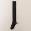 Women's Warm Wool Blend Knee-High and Mid-Calf Socks - Thick, Soft, Pure Coffee Color for Autumn and Winter