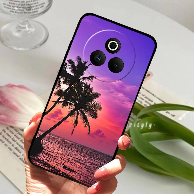 For Realme P3 Pro Case P3Pro Cartoon Lion Wolf Soft Silicone TPU Phone Cover For Oppo Realme P 3 Pro 5G Protection Fundas Cases