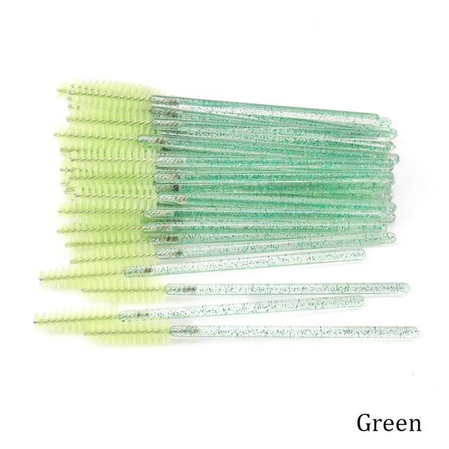 Eyelash Extension Disposable Eyebrow Brush Mascara Wand Applicator Spoolers Eye Lashes Cosmetic Brushes Set Makeup Tools