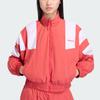 Adidas Originals Washed Simple Comfortable Loose Stand Collar Jacket Women Jackets KD8788