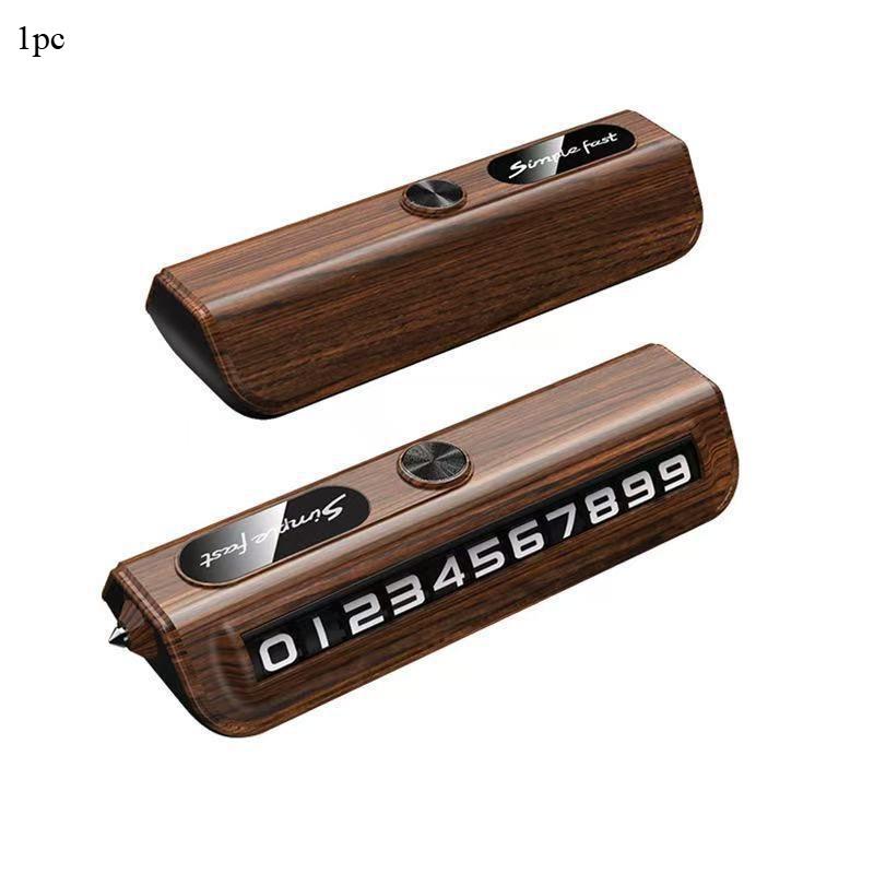 

1 шт. Временная парковочная табличка с номером Многофункциональная Автомобильная Передвигающаяся Автомобильная Передвигающаяся Номерная Табличка Ролик Скрытый Номер Безопасность Стеклобой