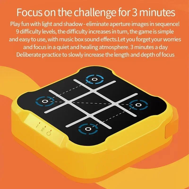 Electronic Tic-Tac-Toe Board Board Games Montessori Puzzle Table Game Chess Chess Set Portable For Adults Kids