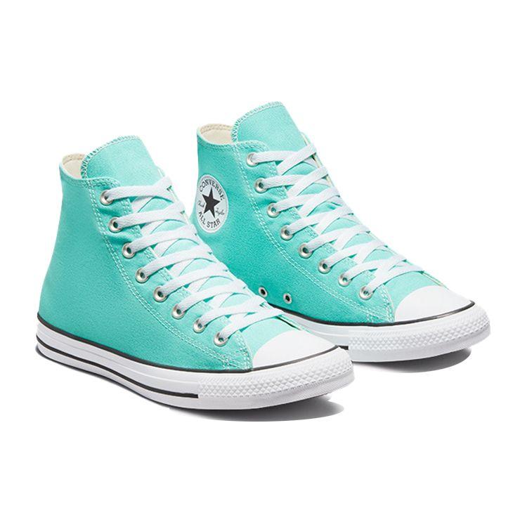 Converse Chuck Taylor All Star Comfortable Versatile Lightweight High-Top Canvas Shoes Unisex Sneakers Light-Green 171262C