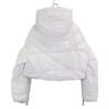KHRISJOY AFPW004 White Shiny Cropped Down Jacket Not Written whiteUsed
