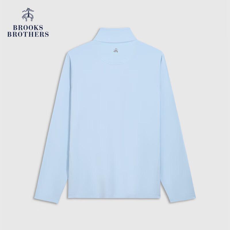Мужской трикотажный свитер Brooks Brothers на молнии до середины груди XL