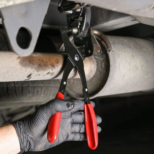 Muffler Hanger Pliers, 285mm, for Removing Muffler Hangers and Replacing Mufflers, Hanging Rubber Removal, Practical, Non-Slip, Exhaust Bush Removal,