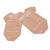 20PCS Baby Advice Cards Kraft Paper Thick Baby Shower Decorations Cards for Parties Weddings