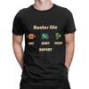 Herren Monster Hunter T-Shirt Jägerleben Baumwollkleidung Lässig Kurzarm Rundhals T-Shirts Geschenkidee T-Shirt