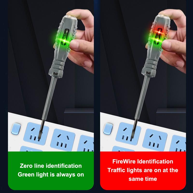 New Multi-functional Electrician Screwdriver Household Intelligent Measuring Pen ABS Non-contact Induction Voltage Power Tester