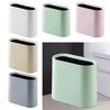 Slim Trash Can Garbage Can Washable Multipurpose Modern Easy to Clean Waste Bin for Office Bedroom Home Living Room Kitchen