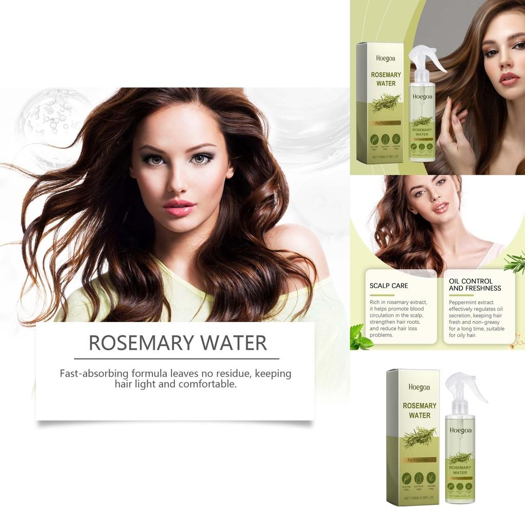 Hoegoa Rosemary Hair Care Spray Nourishing Hydrating Fragrance Strengthening Glossy Shine