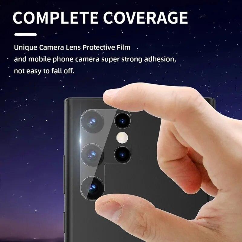 1-3pcs HD Camera Protector for Samsung Galaxy S26Ultra Edge Pro S25Plus S24 S23 Anti-scratch Full Cover Lens Tempered Glass Film