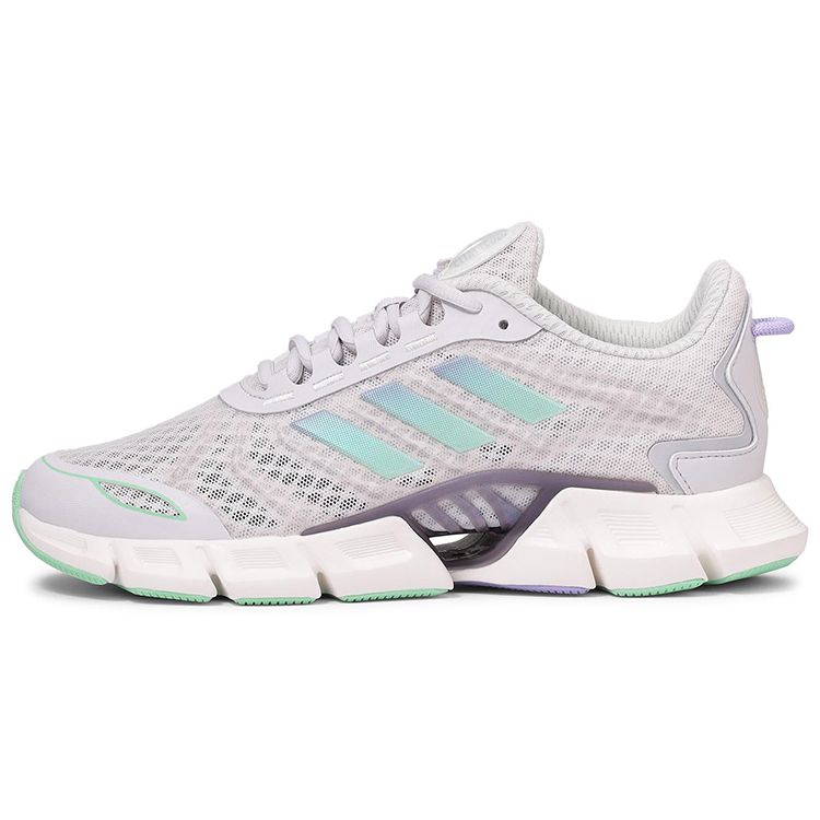 Adidas Climacool Comfortable Versatile Fabric Durable Low-Top Casual Running Shoes Women Sneaker White Blue Purple GX6159