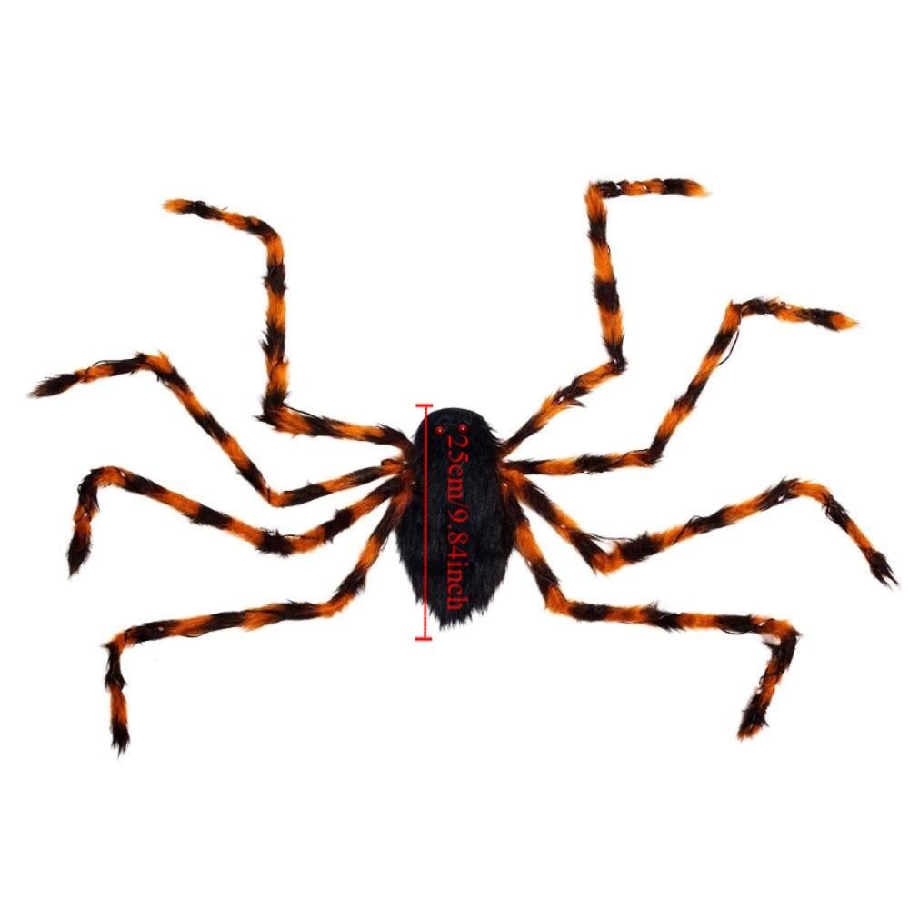 LED Halloween Spider Backpack Stuffed Animal Plush Spider Bag Big Spider Decoration  Puppy Pet