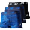 New Balance Premium Boxer Briefs 3-Inch Front Closure Quick-Dry 3-Pack