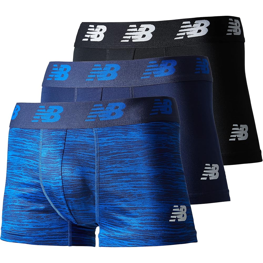 New Balance Premium Boxer Briefs 3-Inch Front Closure Quick-Dry 3-Pack
