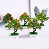 Orange Red Chili Fruit Artificial Plant Bonsai For Home Decor And Ideas Gift