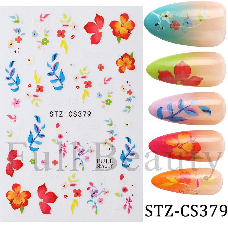 Nail Art Stickers Ins Red Lip Cherry Strawberry Y2K Sweet Cool Style Bow Digital Adhesive Nail Stickers