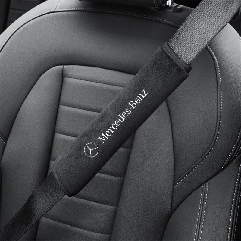 Car Seat Headrest Auto Lumbar Pillow for Mercedes Benz AMG Smart W205 C300 W203 W206 W108 W124 W126 W140 W168 W169 Accessories