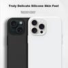 IPhone 15 Pro Max Case, IPhone Full Protection, New Upgraded Liquid Silicone Shockproof Ultra-Thin Soft Case, Jade White SG-01