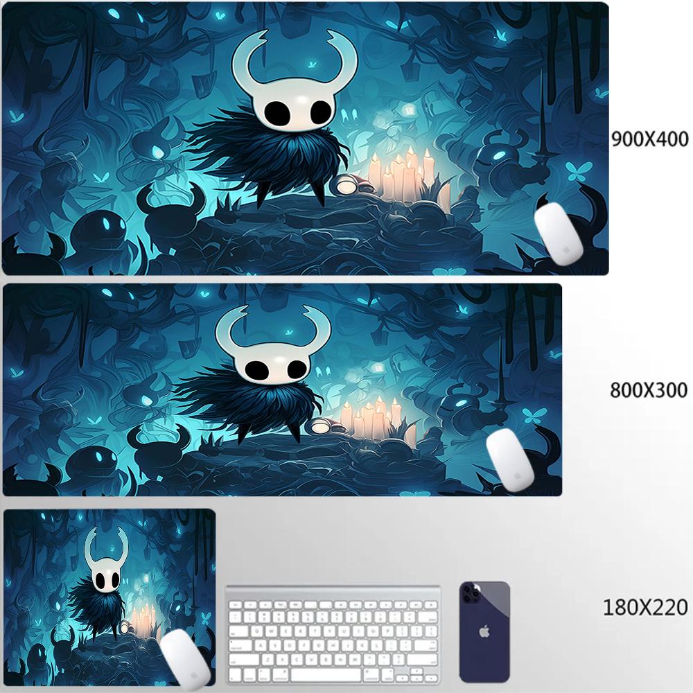 Stampa HD Tappetino Mouse Gamer Hollow Knight Computer Grande Tappetino Mouse Casa XXL Tappetini Tastiera Tappeto Gaming Ufficio PC Laptop Deskmat