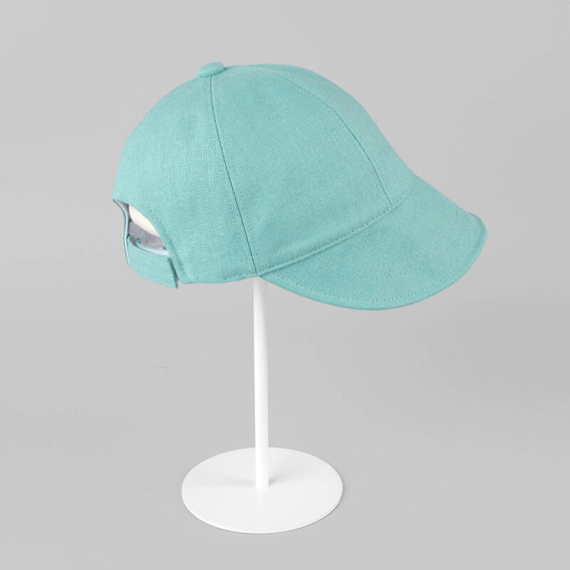 Wind Linen Velcro Hat beige