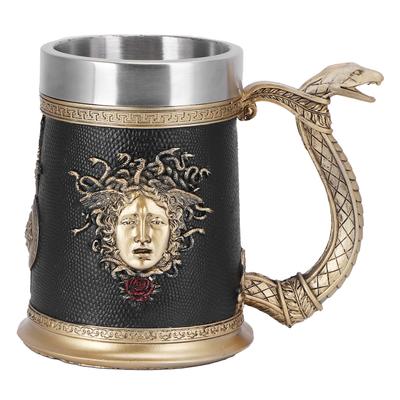 Water Cup Innovative Stainless Steel Beer Whiskey Mug for Home Office Halloween Party