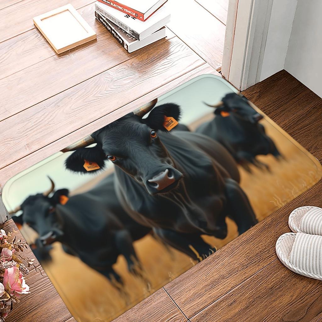 1PC 3D Pattern Kitchen Rug Non-Slip Door Mat Pop design Bathroom Rug Bath Mat Carpet for Home Sink Laundry Decor