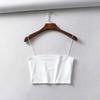 Summer Women's Crop Top  Sexy Elastic Cotton Camis Sleeveless Short Tank Top Bar