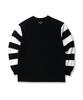 Beullaegpipi Nero Pp Mr Manica a Strisce L/S (Guida in Moto)