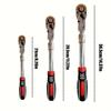 72 Teeth Swivel Head Ratcheting Wrench With Telescoping Handle Quick Release High Sales Manual Tool Accessories