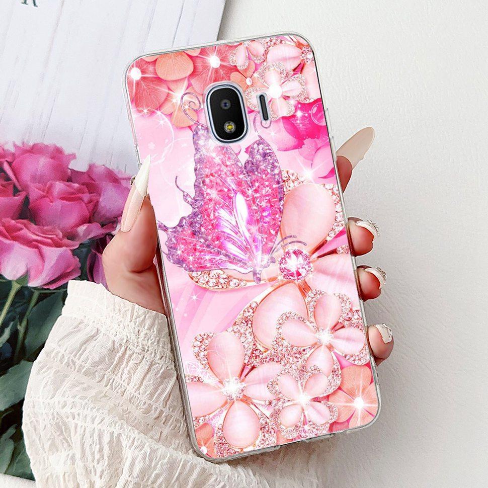 For Samsung J2 Pro 2018 Case SM-J250N Soft Silicone Luxury Letters Cover For Samsung Galaxy J2 Pro J2Pro Phone Cases Bumper