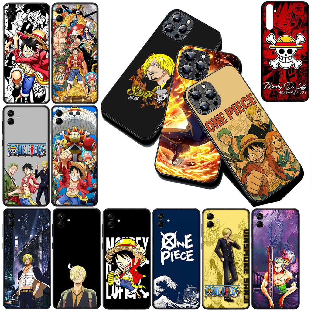 Soft for Motorola Moto G55 G45 G75 G85 G35 Edge 50 30 Fusion 40 NEO Ultra Pro Phone Case One Luffy Pieces Sanji Roronoa Zoro