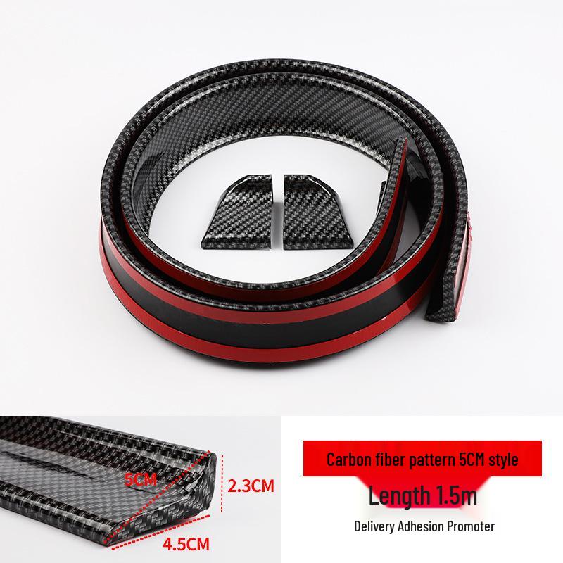 Universal No-Drill Rear Spoiler Wing Air Deflector