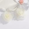 Bunte Ätherische Wald Chiffon Blumen Hänger, Damen Frischer Sommer Dopamin Statement Modeschmuck
