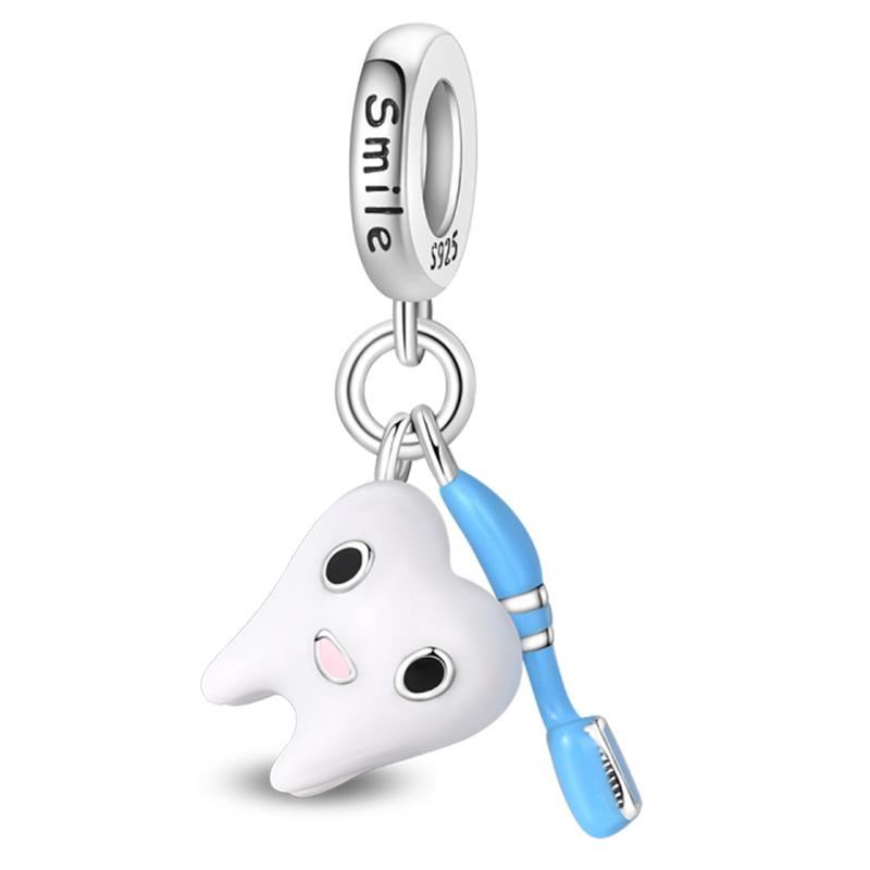 Original Copper Charm Beads Glowing Luminous Lantern Angel Magic Cat Jungle Pendant Bead For Bracelet Charm Jewelry