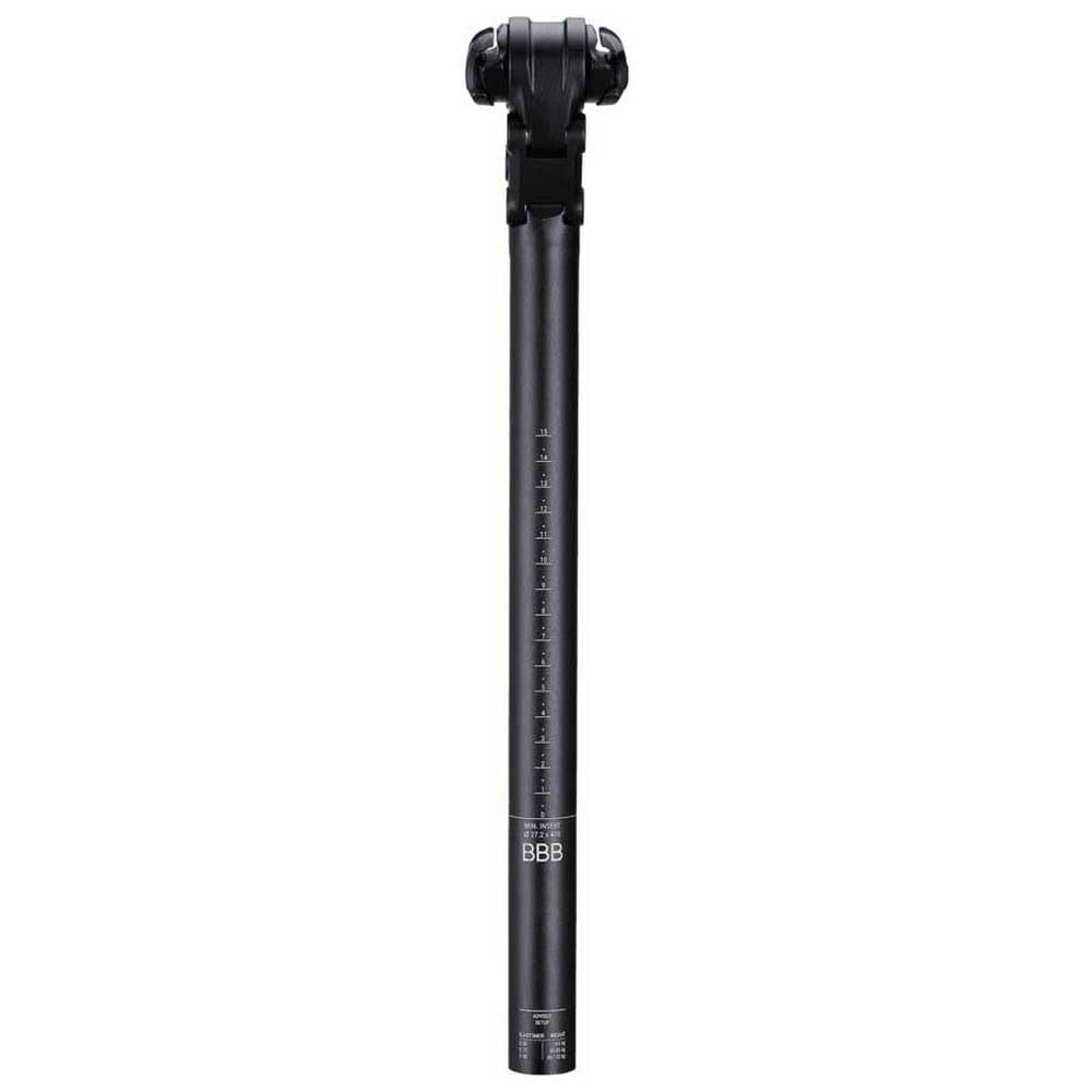 bbb (BeeBeeBee) Bicycle Seatpost Action Post 400mm/27.2mm BSP-42 Black