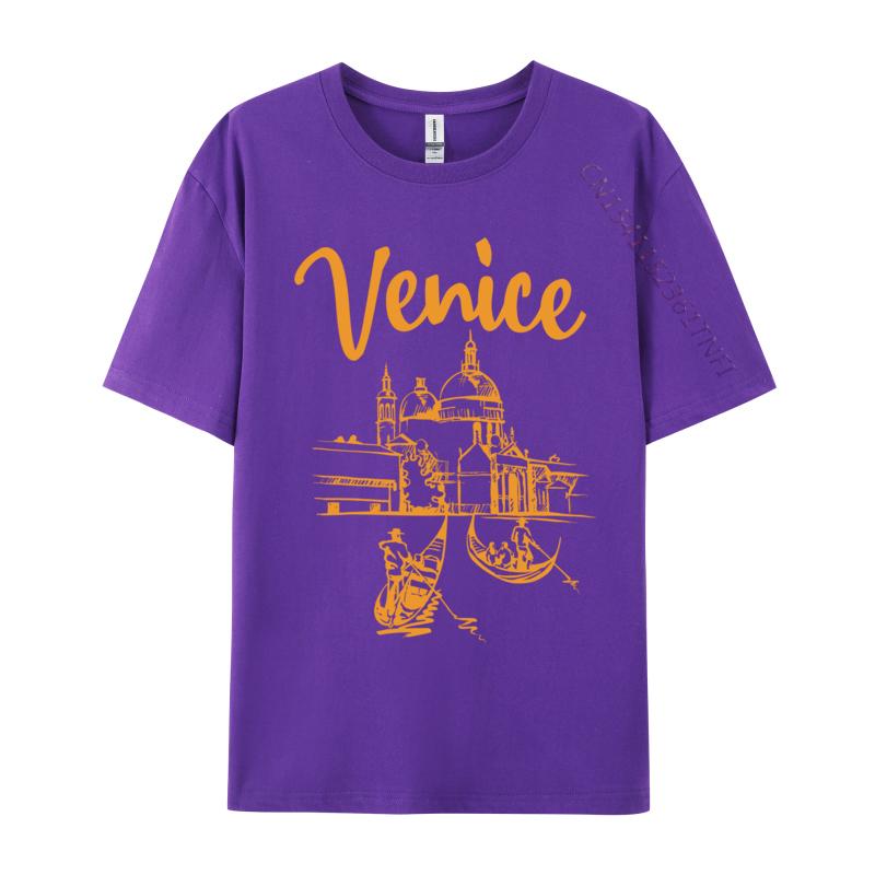 Benátky Itálie Luxusní Značkové Trička Cosie Mikiny Nadměrné Velikosti 2024 Sleva Čistá Bavlna O Krk Pánské Tričko