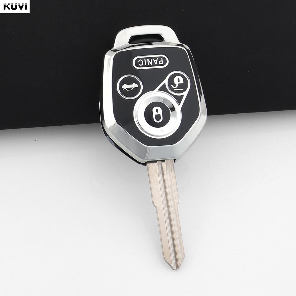 

Tpu Car Key Case Cover Fob Keychain Shell For Subaru Crosstrek Forester Impreza Legacy Outback Tribeca Wrx Sti Crosstrek Ascent