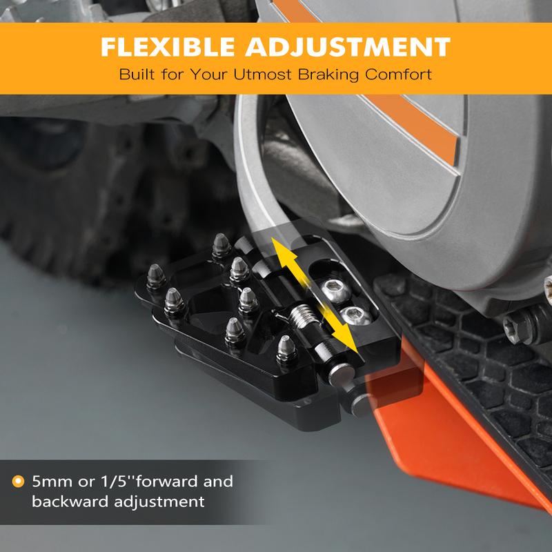 Rear Folding Brake Pedal Step Tip Plate For KTM 690 Enduro R 690 SMC R 390 790 890 1090 Adventure R 1290 Super Adventure/R/S/T