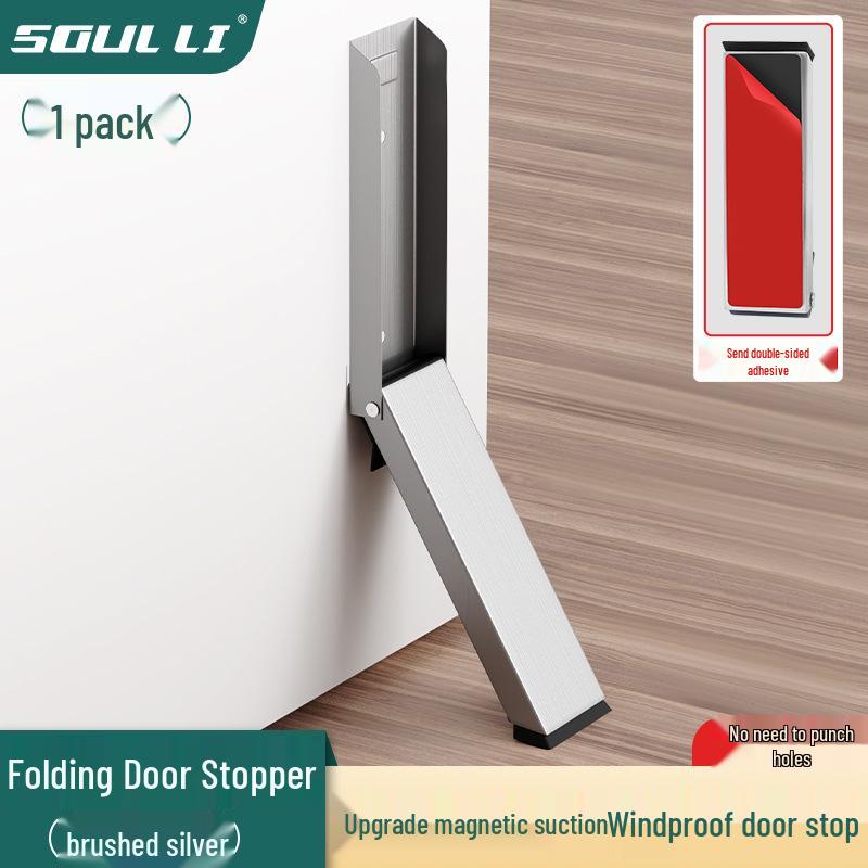 Exquisite No-Drill Anti-Collision Door Stopper Blocker