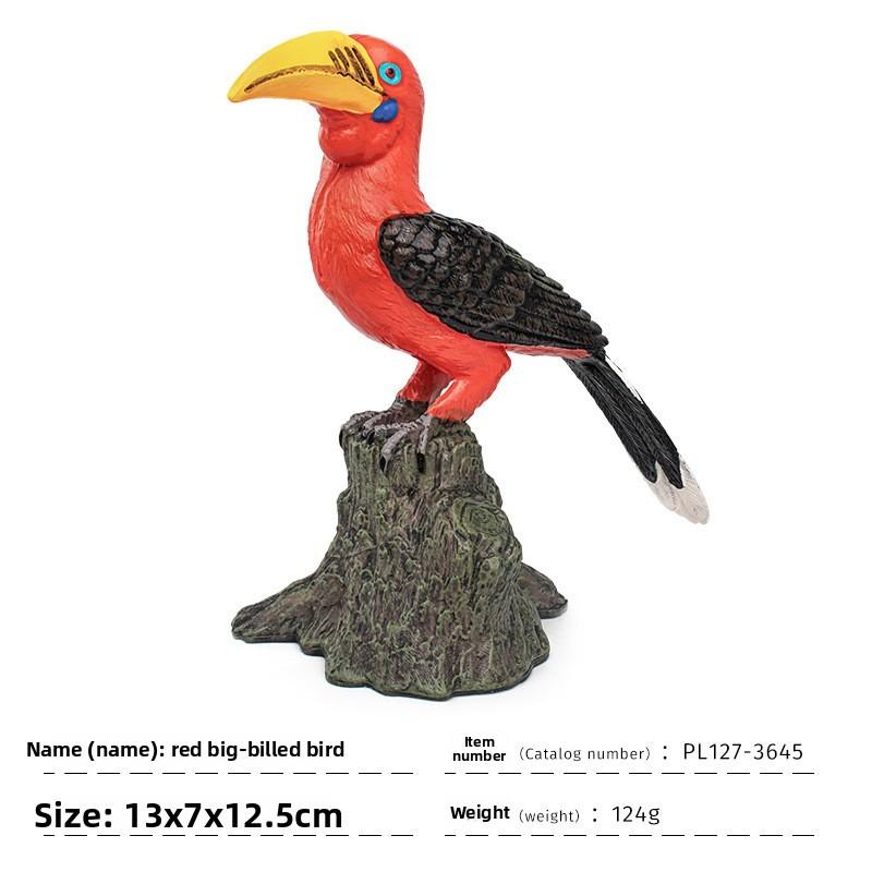 Realistic Bird Model Pvc Owls Eagles Parrots And Woodpeckers For Childrens Educational Decor