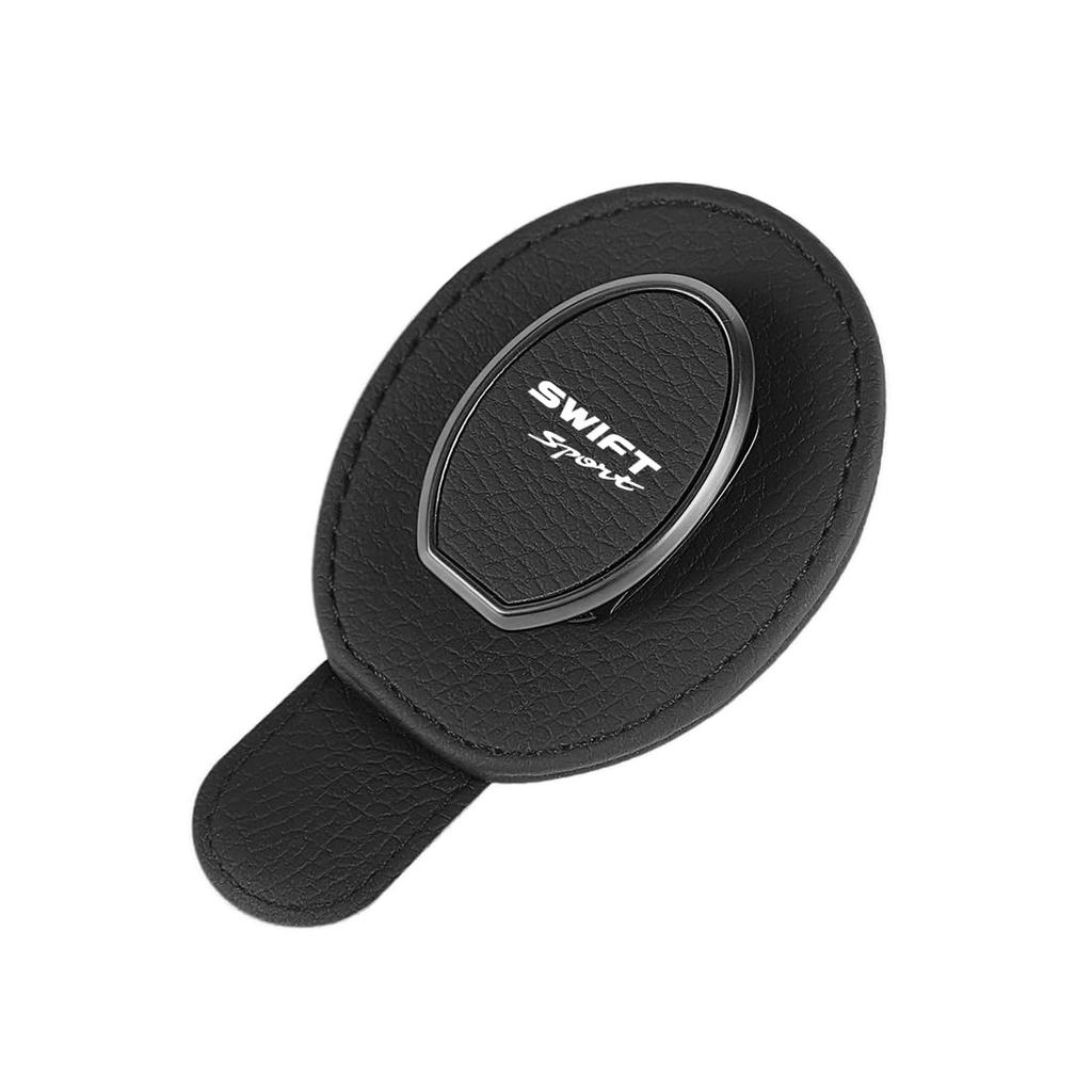 Sunglasses Holder for Suzuki Swift Sport Base Ensures Clear Does Not Interfere with Vanity Mirror Prevents Falling While Easy Card Sun Visor Car
