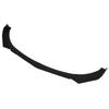 4PCs Front Bumper Chin Spoiler Glossy Black Style Universal Front Bumper Chin Spoiler Splitter