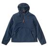 Comfortable Soft Half-Zip Windproof Hooded Cotton Jacket Men Jackets Navy-Blue TB0A238Z-433
