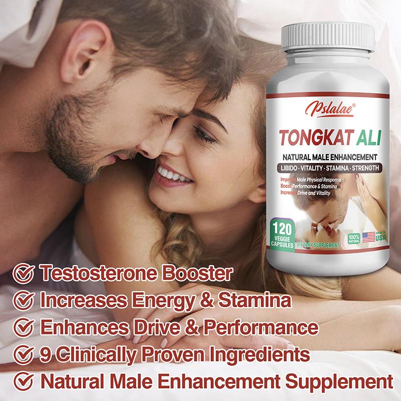 Pslalae - Tongkat Ali, Maca, and L-Arginine Complex Supplement - Men's Health, Energy
